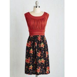 Modcloth I Love Your Dress in Evening Roses